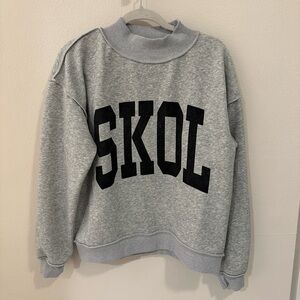 NFL Gray and Black Sweatshirt